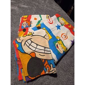 Springs Vintage Rugrats Twin Fitted Flat and Pillowcase Set